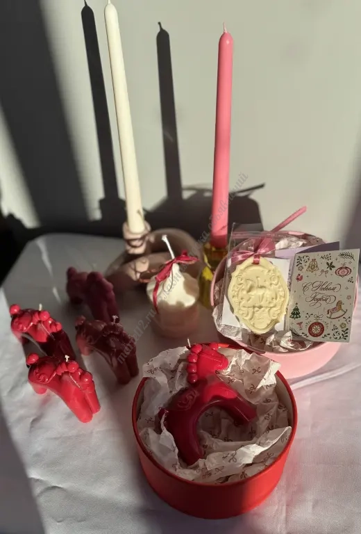 Свеча «Огненная Лошадь» — символ 2026 года